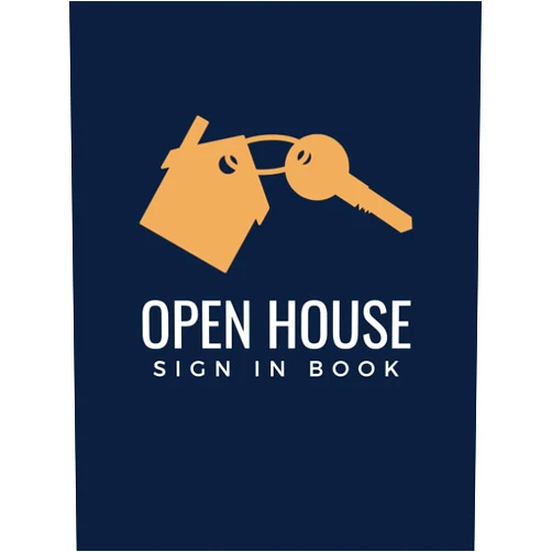 Otton Estate Publishing Open House Sign-In Book: Homebuyer Guest Registry & Realtor Client Log Book - for Real Estate Agents, Brokers, Property Developers
