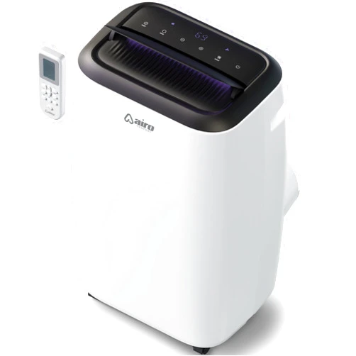 AIRO COMFORT Portable Air Conditioner 10000 BTU for Room 450 sq. ft, Floor Standing AC Unit with Remote Control & DYI Installation Kit
