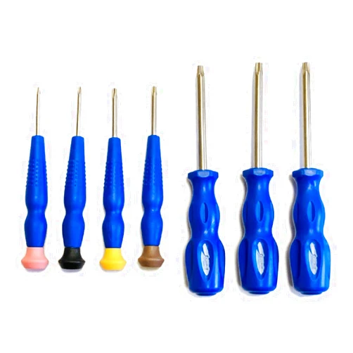 Silverhill Tools ATKS51 5-Point Star (Pentalobe) Screwdriver Set Sizes TS8 - TS30 (IPR8 - IPR30)