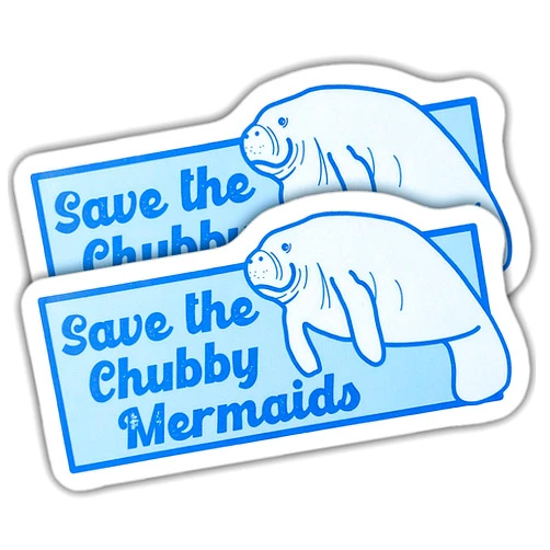 Ankeny Guys Save The Chubby Mermaids Pack 2pcs Size 3