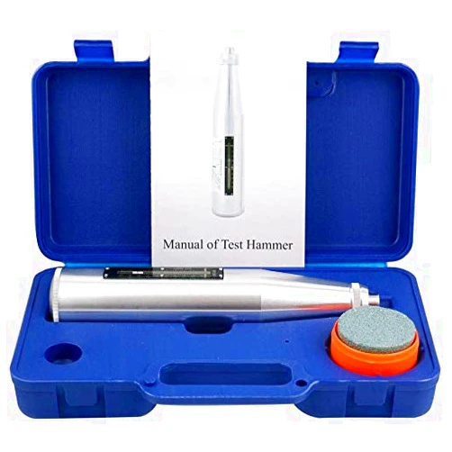 VTSYIQI HT-225 Concrete rebound Hammer tester Resiliometer Schmidt Hammer 10 to 60Mpa with High Aluminum Shell Material Portable Concrete Test Hammer