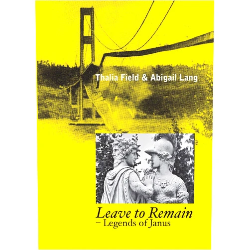 Thalia Field,Abigail Lang Leave to Remain (American Literature)