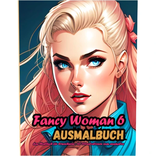 German Edition by Marcel Hoefert (Author), mixed Marcel Arts (Author) Fancy Woman 6 - Ausmalbuch: Das Malbuch für Erwachsenen: 40 Frauen Portrait zum Ausmalen, colorieren und entspannen (Fancy Woman Ausmalbücher) (German Edition)