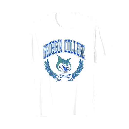 Elite Authentics Georgia Bobcats Victory Vintage Logo Officially Licensed T-Shirt
