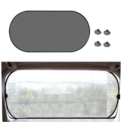Kutyun Car Rear Window Sunshade, Sun Blocker Mesh Cover, UV Rays Protection, Sunlight Shield for Rear Facing Seats, 39