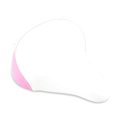 EIRONA Wide Kids Bike Seat for Girls Bike, Purple & Pink