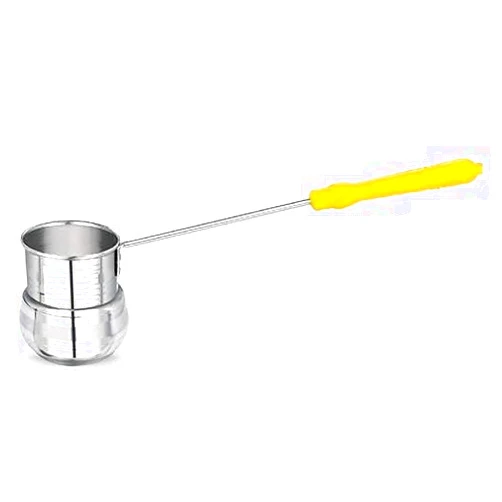 BHATI Stainless Steel Spoon, Canteen Server and Water Dispenser Ladle, 250ml