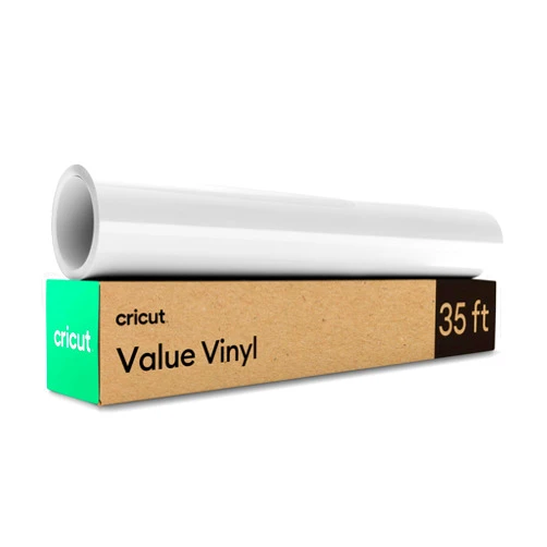 Cricut Value Permanent Vinyl, White (12in X 35ft)