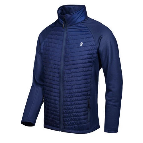Little Donkey Andy Men's Insulated Running Warm Jacket, Thermal Hybrid Hiking Jacket
