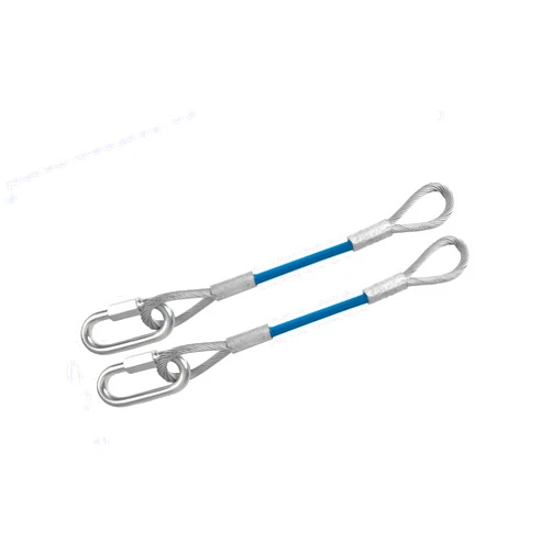WLLAUTO Trailer Safety Cables Extension 12 inch for Towing Bar，12000 Lbs Loading (One Pairs)