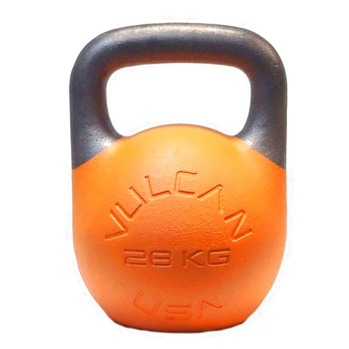 Vulcan Competition Kettlebell Patented Ergonomic Design | Enhanced Performance | Safety Steel Construction 35mm Handle