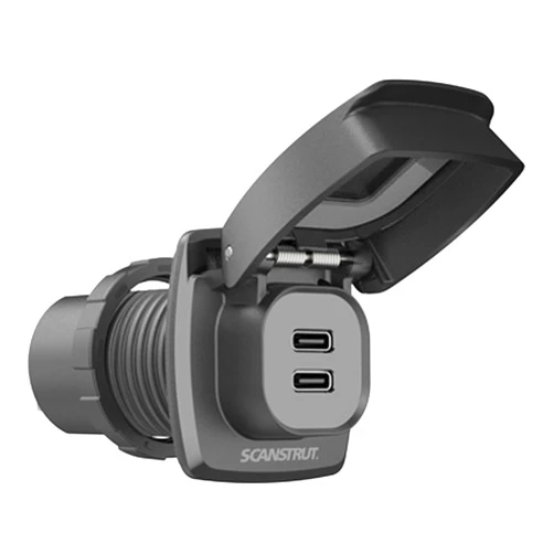 Scanstrut Flip Pro Max - Dual USB-C Charge Socket