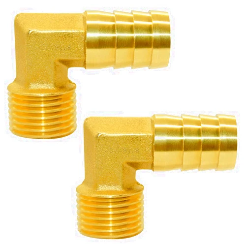 Joywayus Brass Hose Fittings 90 Degree Elbow 1
