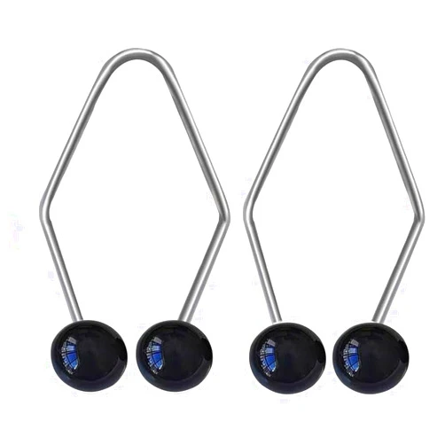 HANCOME 2 Pack Dimple Makers, Dimple Trainer For Face, Dimple Trainer for Creating a Beautiful Smile & Developing Natural Dimples, Black
