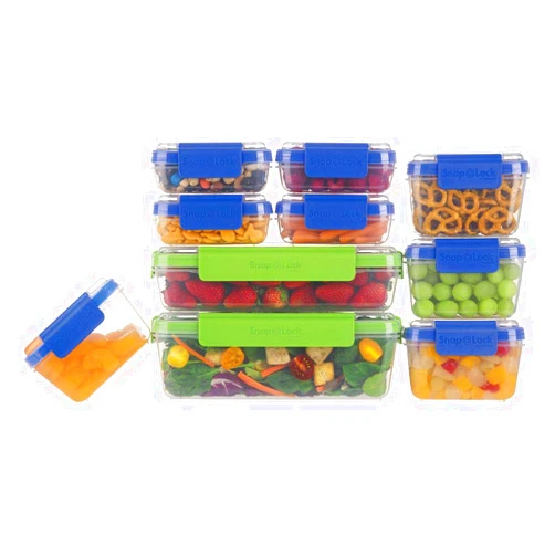SnapLock by Progressive 20-Piece Container Set, 2, Multicolored