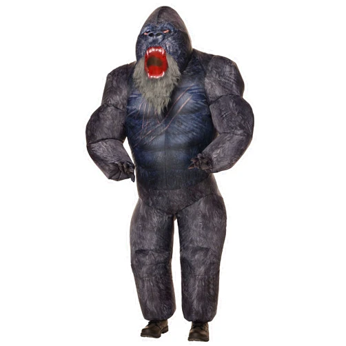 Spirit Halloween Godzilla x Kong: The New Empire Kids Inflatable King Kong Costume| Officially Licensed | Inflatable Costumes