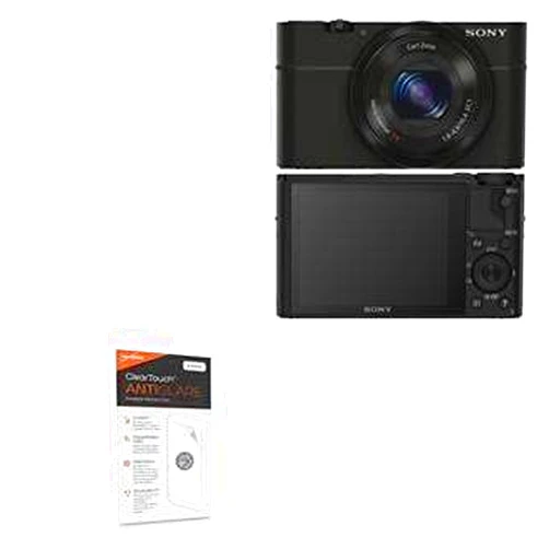 BoxWave Screen Protector Compatible With Sony Cyber-shot DSC-RX100 - ClearTouch Anti-Glare (2-Pack), Anti-Fingerprint Matte Film Skin for Sony Cyber-shot DSC-RX100