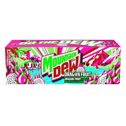 Mountain Dew Dragon Fruit 12x355ml