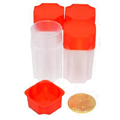 Guardhouse American Gold Eagle 1oz, Square Coin Tubes, 5 Pack.