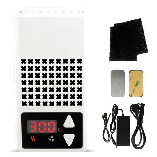 Bilway Resin LCD 3D Printer Heater, Thermostat Temperature Controller with Activated Carbon Filter Mini Air Heating Cooling Temp Control for Anycubic Elegoo Creality Flashforge Resin LCD DLP Printer