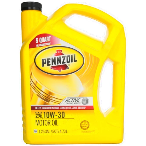 Pennzoil 550038360 SAE 10W-30 Motor Oil API GF-5-5 Quart Jug