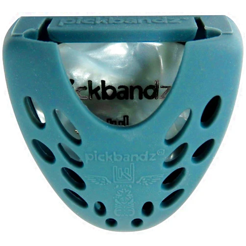 Pickbandz Guitar Pick Holder by Pickbandz in Grey Stick-it-Pick-it has a 3M Non-marring adhesive on the back