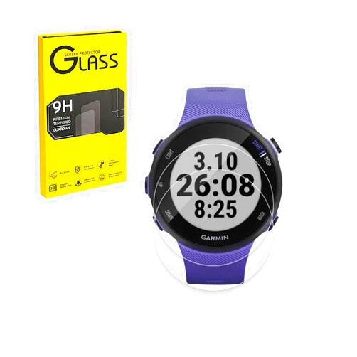 ZYHKJYL [2 Pack] Screen Protector Designed for Garmin Forerunner 55/45/45S, HD Display Watch Protective Film, 9H Hardness, Anti-scratch, Touch Sensitive, Easy Installation