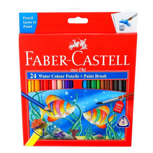 Faber-Castell Watercolor Pencils (24 color) Premium Quality Art Supplies Originals