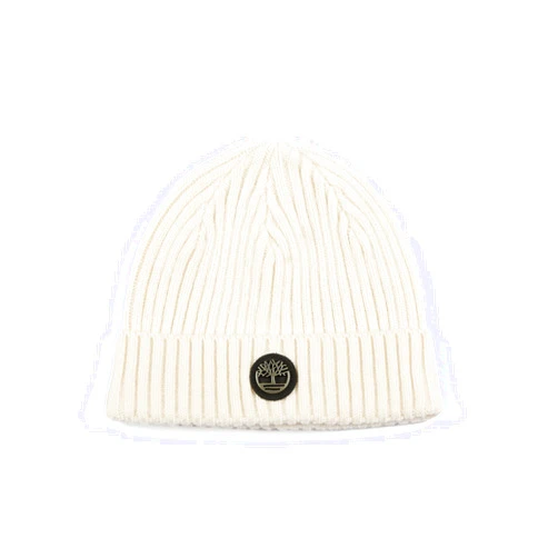 Timberland Men's Ribbed Watch Cap with Logo Plate