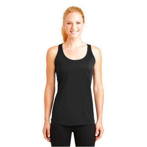 SPORT-TEK Sport Tek Ladies PosiCharge Competitor Racerback Tank. LST356 Black M