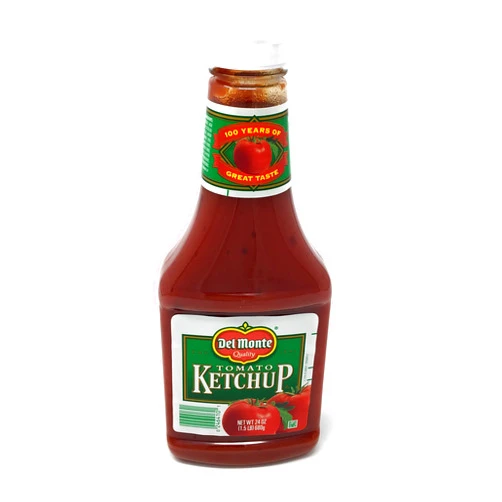 Del Monte Tomato Ketchup - 24oz Bottle 2 Piece Set