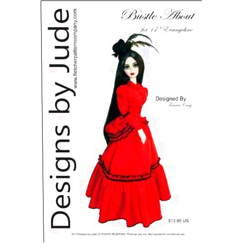 Designs by Jude Bustle About Printed Sewing Pattern for 17