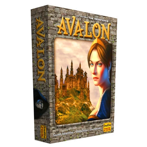 Indie Boards and Cards The Resistance: Avalon Card Game - Thrilling Social Deduction Board Game - Quick Strategy & Deception for 5-10 Players - Ages 13+ - 30 Minute Play Time - By Indie Boards & Cards