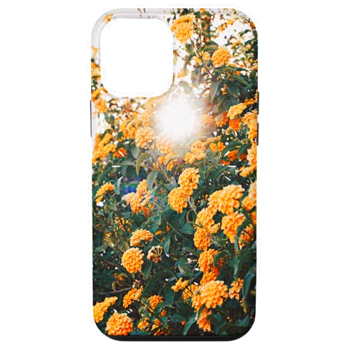 AshTees Phone iPhone 12 mini Floral Marigold Flowers Yellow Aesthetic Bright Sun 2021 Case