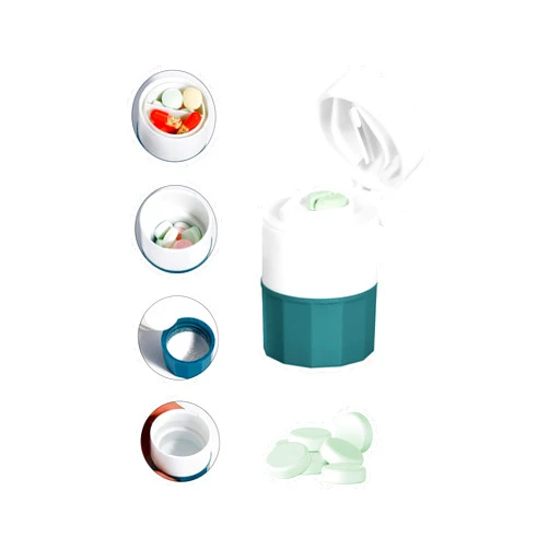 Culacos Dog Cat Pill Crusher Grinder Cutter, Green