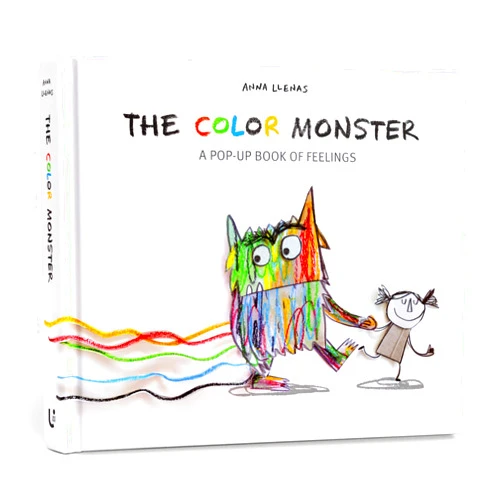 By Anna Llenas (Author) The Color Monster: A Pop-Up Book of Feelings