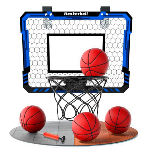 EPPO Basketball Hoop Indoor for Kids,Mini Basketball Hoop with 4 Ball,Basketball Toys for 3-12 Years Old Boys Girls