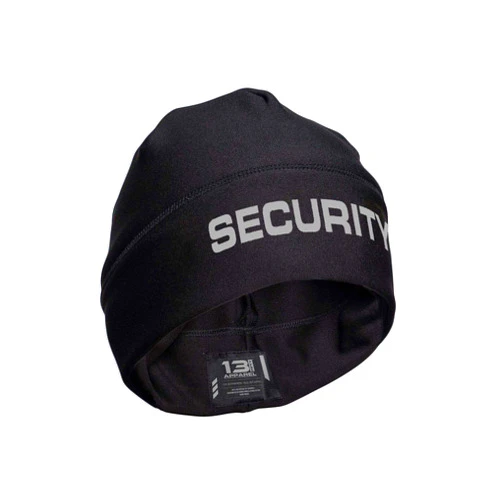 13FA Security Reflective Utility Beanie - USA Patriotic Gear - Stretch-Fit Poly-Spandex - Unisex Hi-Vis Hat