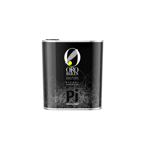 ORO BAILEN - Extra Virgin Olive Oil (Picual Variety) - 84-Ounce Metal Oil Can