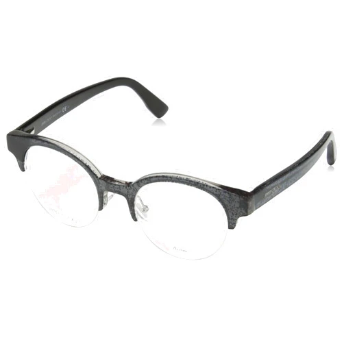 Jimmy Choo Jimmy Choo 151 0RBY Black Glitter Eyeglasses