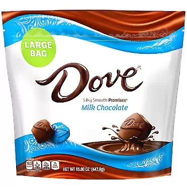 Dove Promises Milk Chocolate Candy Bag, 15.8 Oz