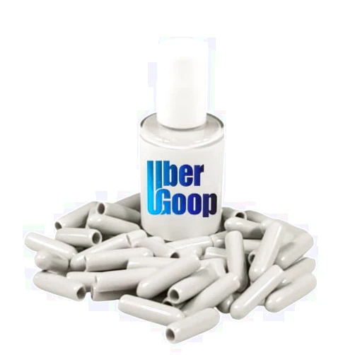 Uber Goop Light Grey Uber Goop dishwasher rack coating & glue w/40 caps