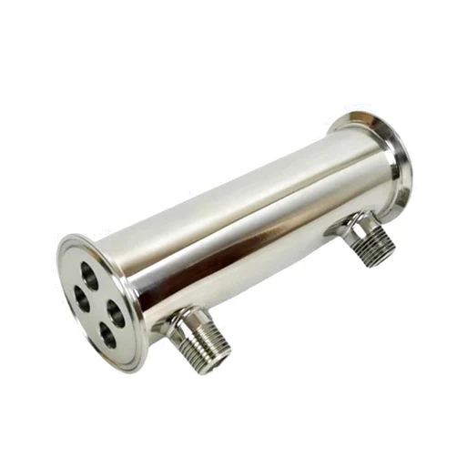 LIYOUEN 2inch Tri Clamp Condenser with 1/2