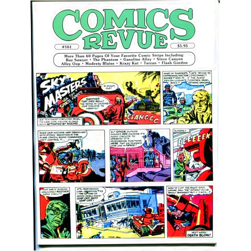 Comics Revue #161 1999-Kirby & Wood-Sky Masters-Phantom-Modesty Blaise-Tarzan-VF