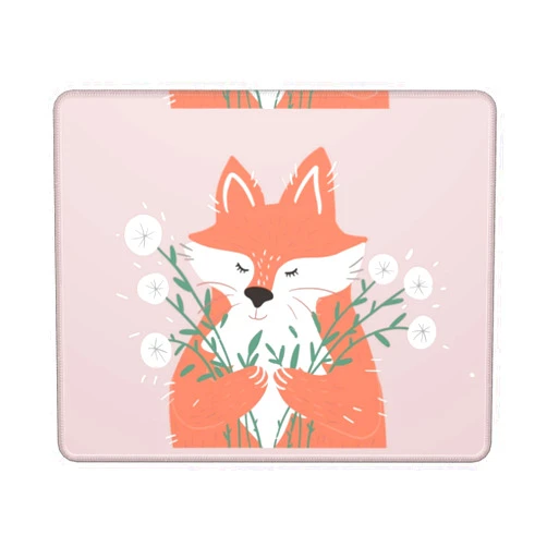 THMTY Dongwu and Flower Premium Mouse Pad - Full-Print, Durable & Comfortable