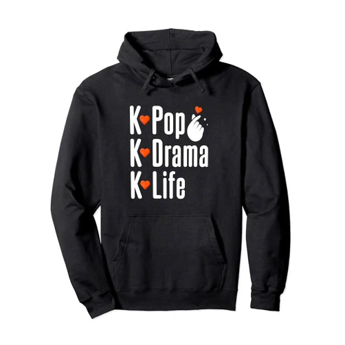 Kpop Motiv Südkorea Popmusik K Pop K Drama Witz Kpop Gift South Korea Korean Music K-pop Saying Pullover Hoodie