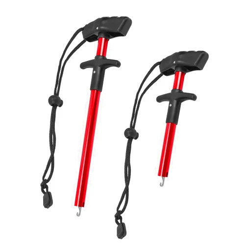 UCEC Fish Hook Remover Tool, Dehooker Tool Fishing, Squeeze-Out Hook Remover Tool Fishing, Fast Decoupling Securely, Pro Fishing Hook Remover Extractor, Aluminum Easy Reach and Portable, 2Pcs