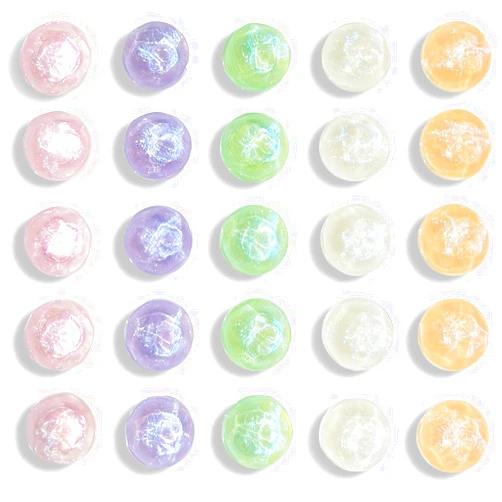 Qualsen Fridge Magnets, 25pcs Refrigerator Magnets, Strong Magnets for whiteboard, Small Magnets for Fridge Magnets for Kid, Cute Magnets for Locker, Office, Kitchen,School (Sparkling Round-5 Colors)