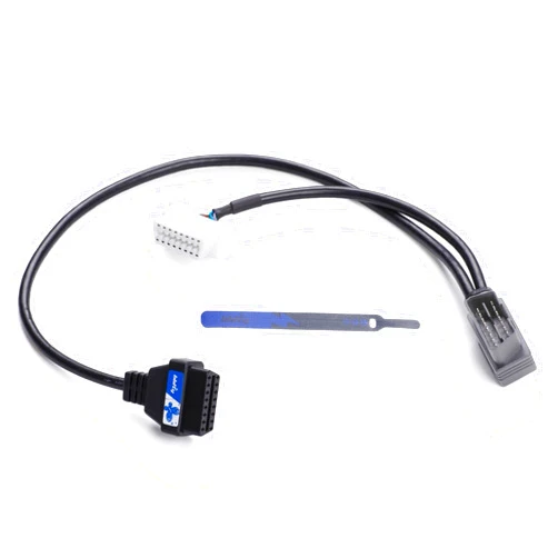 Bbfly OBDII Splitter for Toyota and Nissan, bbfly-B65 OBD 2 Splitter 2 Way Extension Cable 2FT/60CM (B65 for Toyota and Nissan)