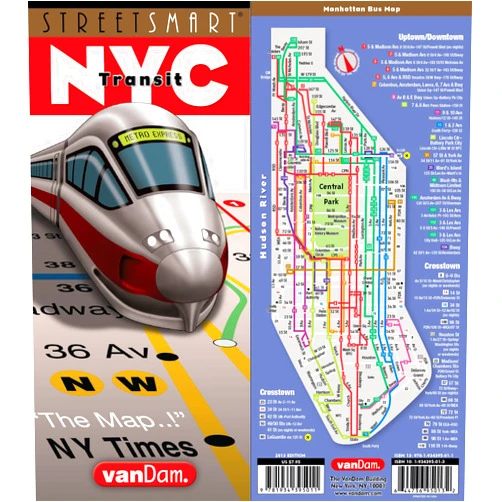 Stephan Van Dam,illustrator,Editor,Stephan Van Dam;Stephan Van Dam;Stephan Van Dam;Stephan Van Dam StreetSmart NYC Transit Map by VanDam-Laminated pocket size Transit map w/ subway, bus, ferry and train lines plus attractions in the Five Boros of ... Staten Island, 2024 Edition Map – Folded Map